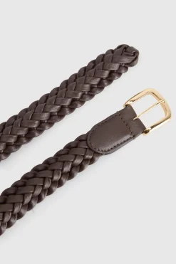 Allegra ML Leather Weave Belt