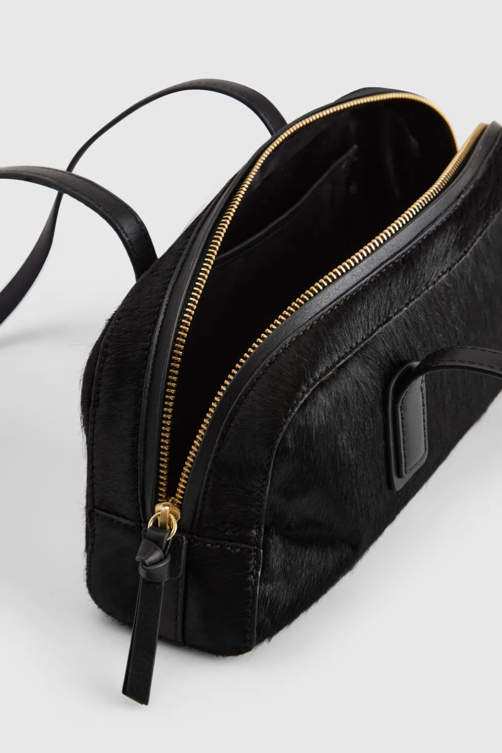 Anais Leather Bowling Bag