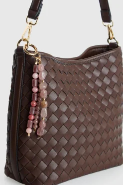 Beaded Dangle Bag Charm