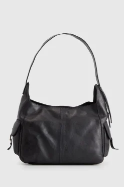 Cece Leather Hobo Bag