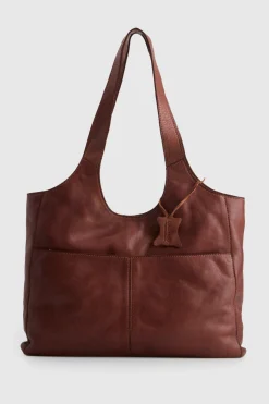 Cece Leather Tote Bag