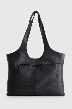 Cece Leather Tote Bag