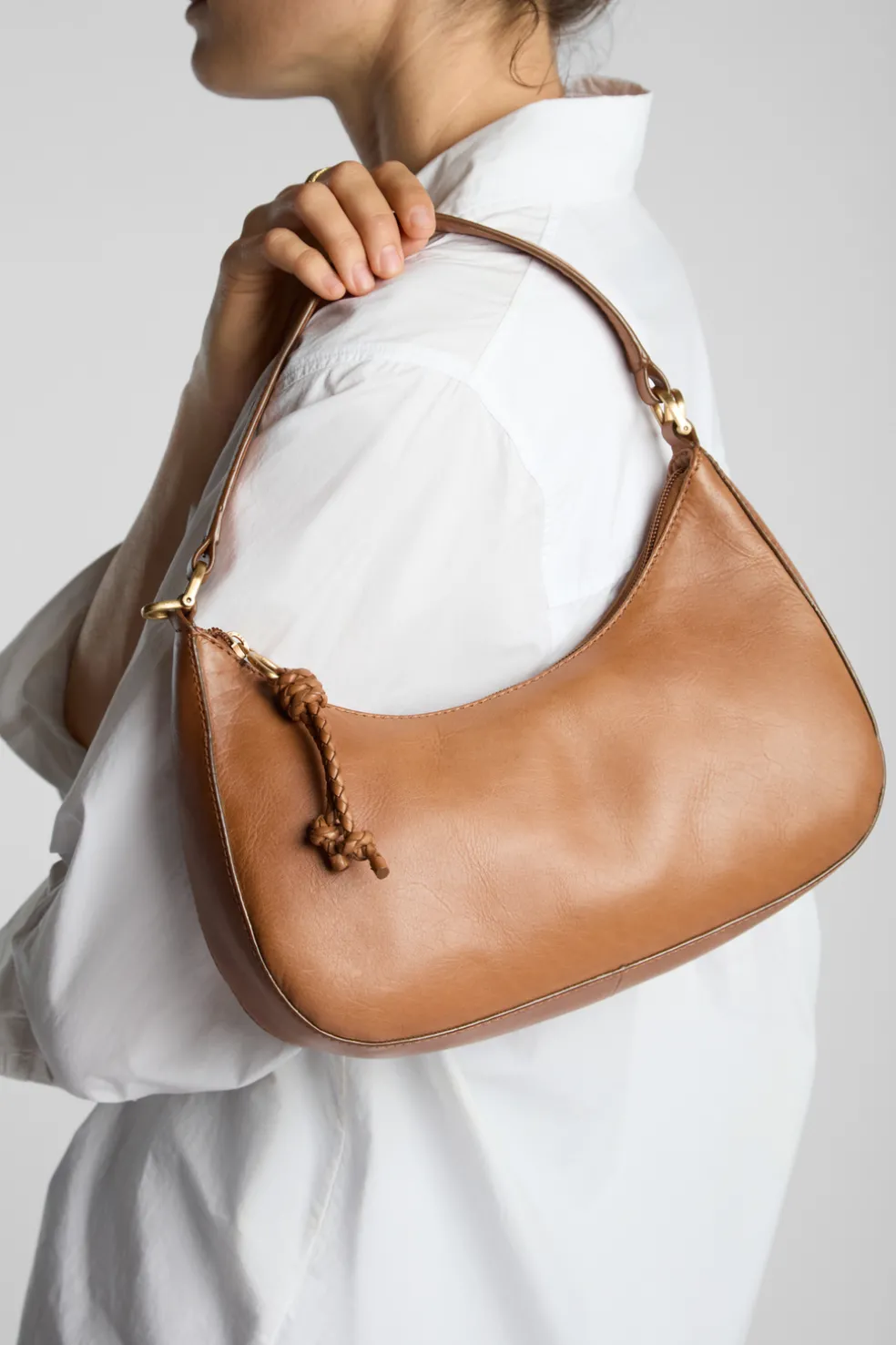 Celeste Leather Shoulder Bag