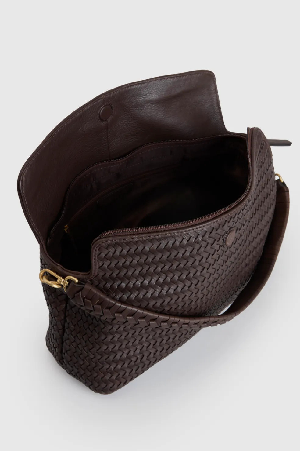 Clara Large Leather Shoulder Bag