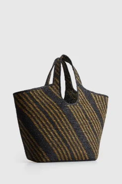 Clara Raffia Tote Bag