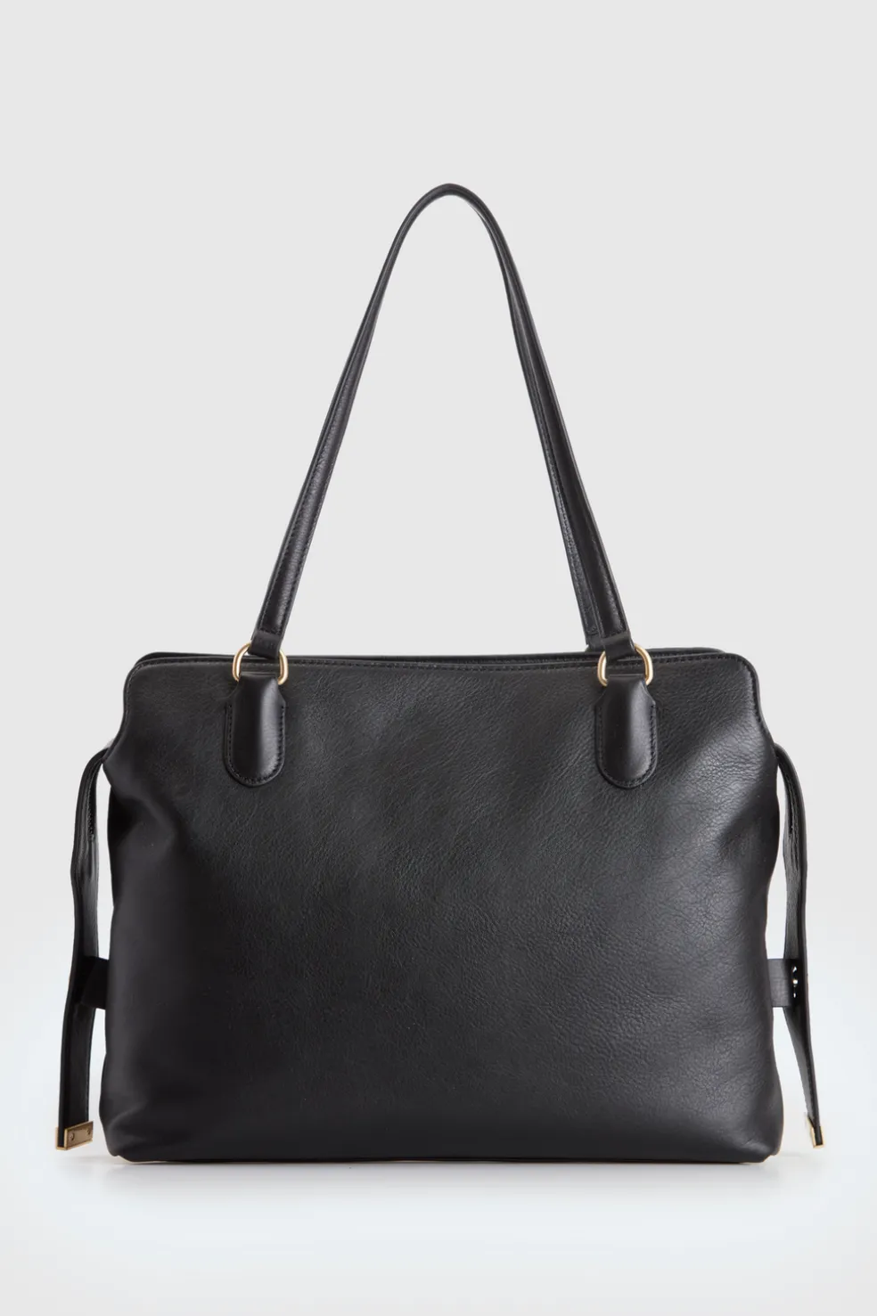 Clover Leather Work Tote Bag