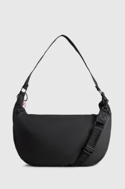 Coated Crescent Sling Bag