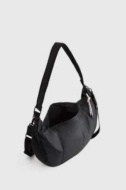 Coated Crescent Sling Bag