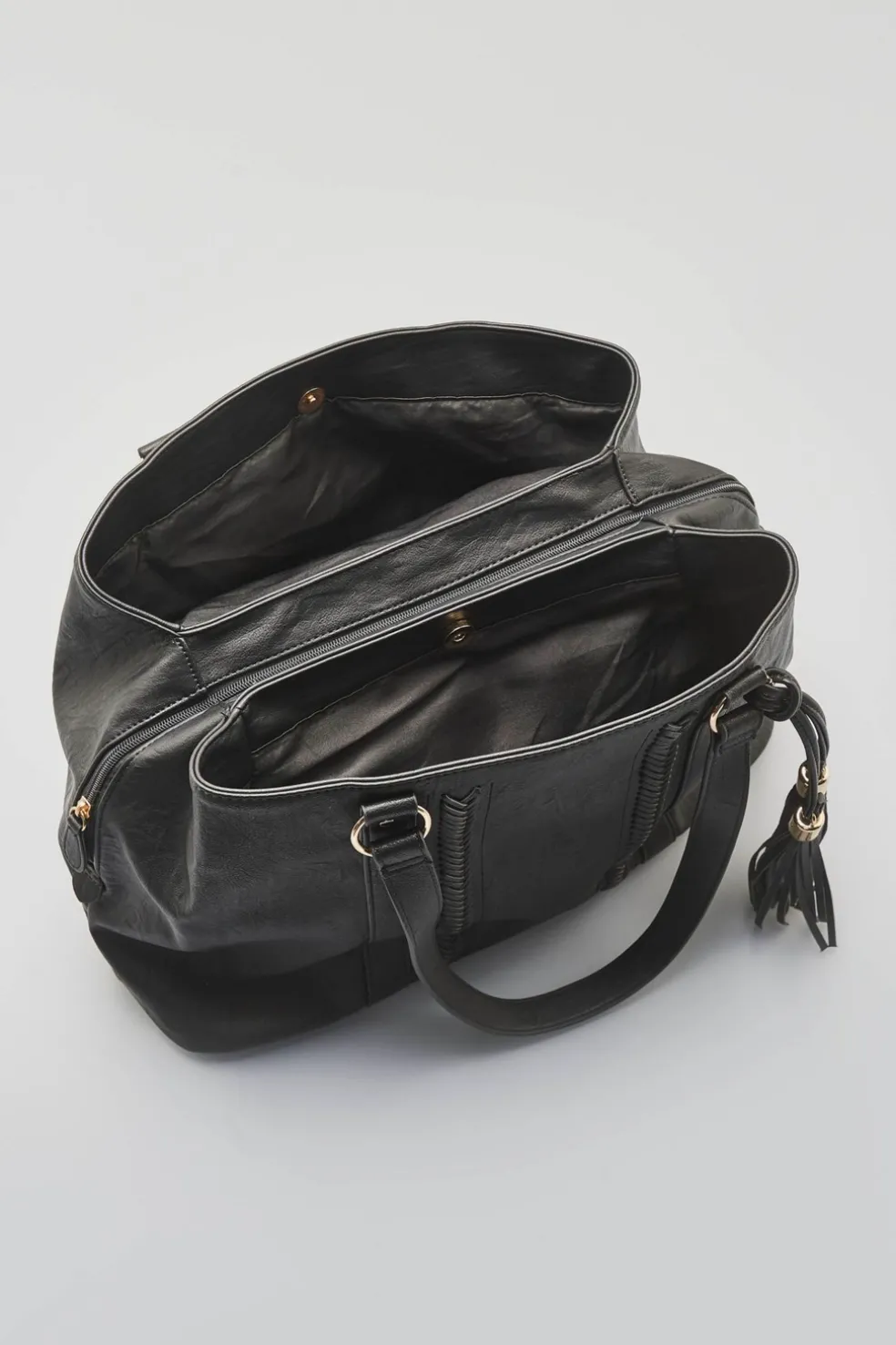 3 Compartment Soft Tote Bag