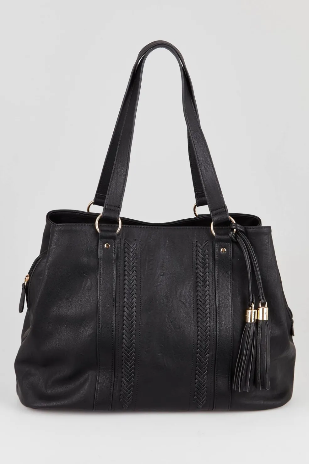 3 Compartment Soft Tote Bag