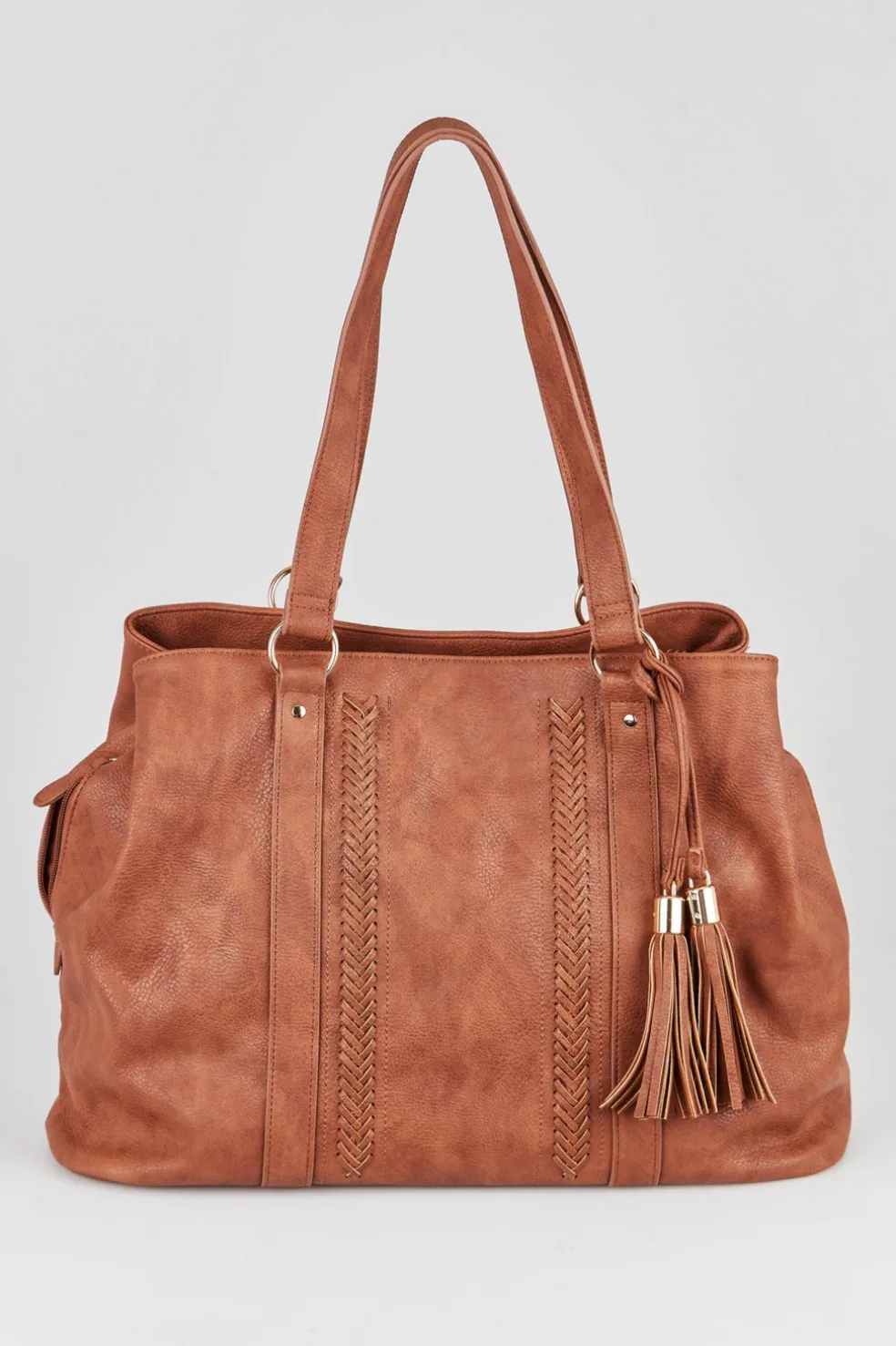 3 Compartment Soft Tote Bag