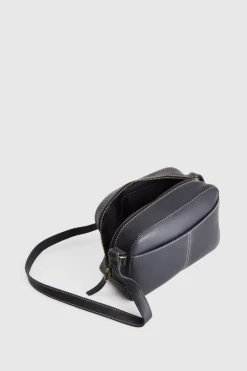 Connie Leather Crossbody Bag