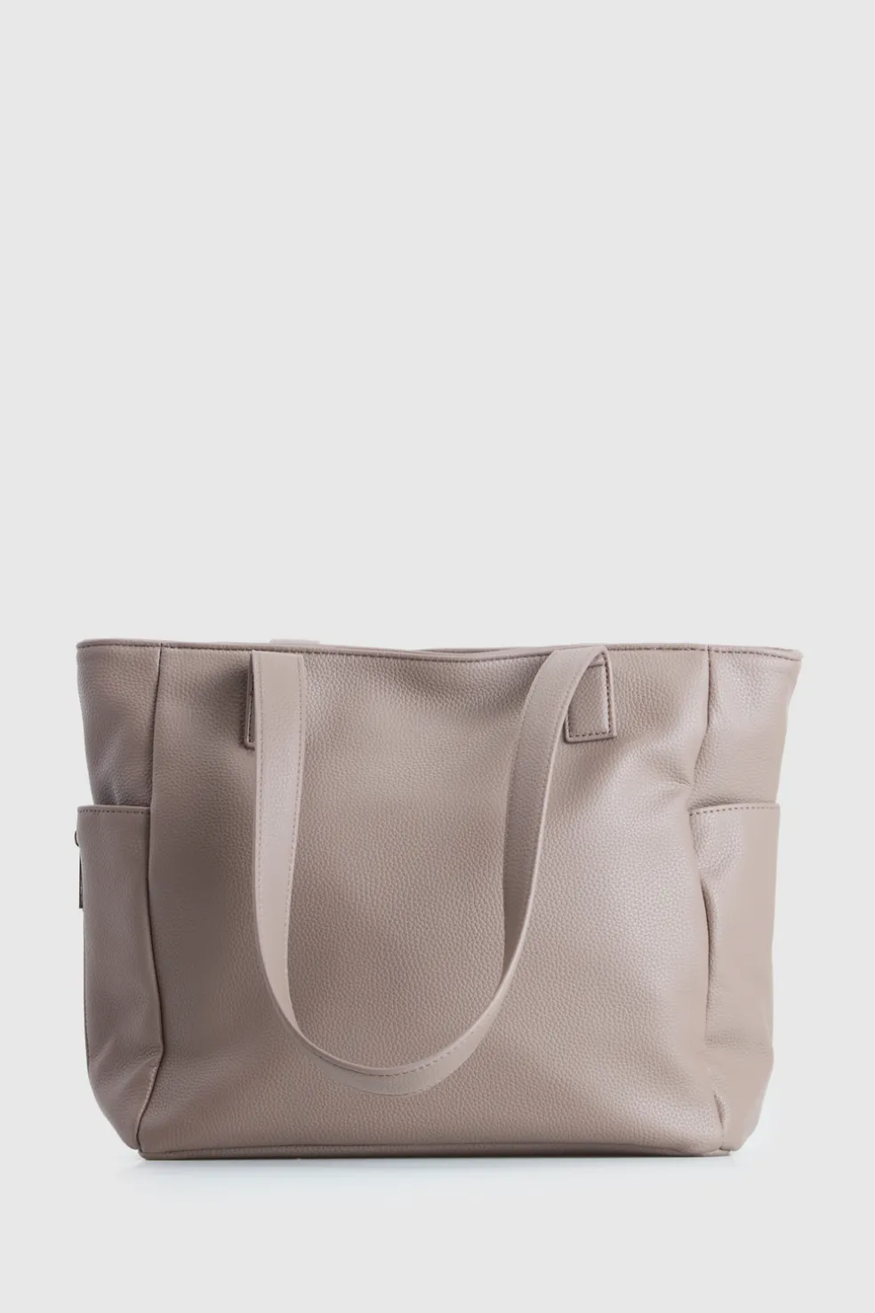 Double Zip Pocket Tote Bag