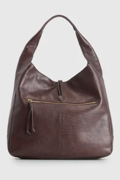 Emmy Leather Large Hobo Bag