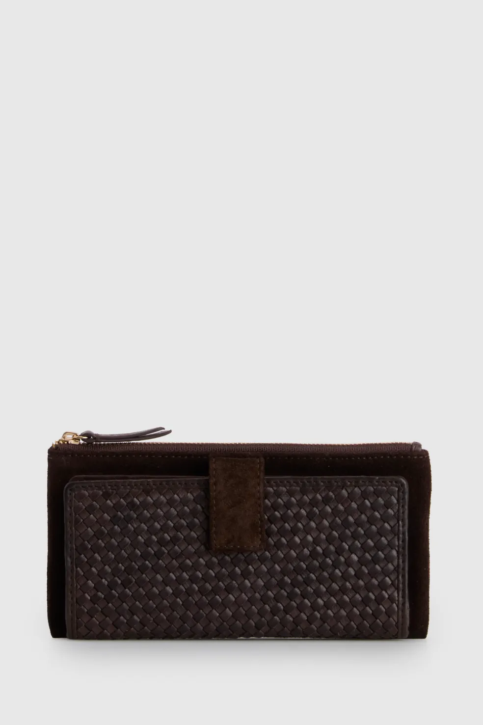 Emmy Suede Leather Medium Wallet