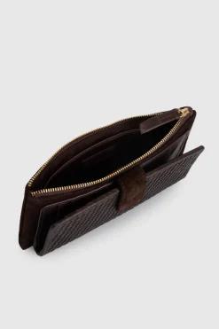 Emmy Suede Leather Medium Wallet
