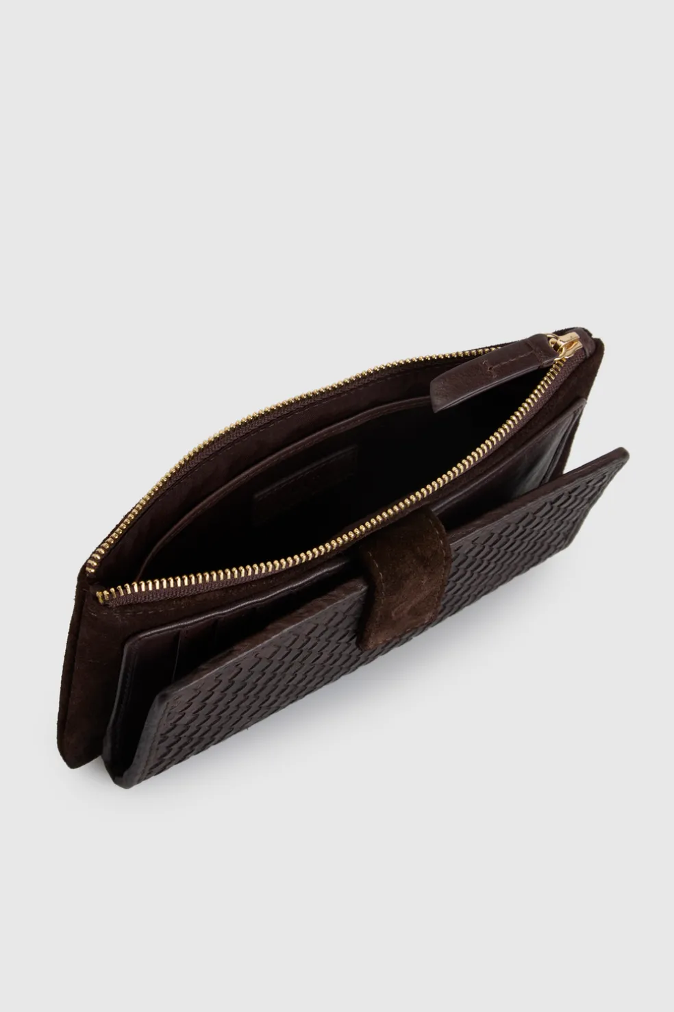 Emmy Suede Leather Medium Wallet