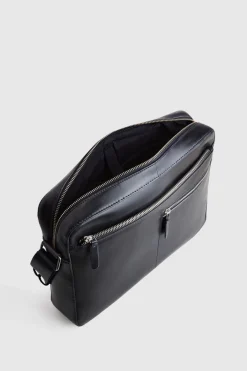 Ezra Leather EW Zip Satchel