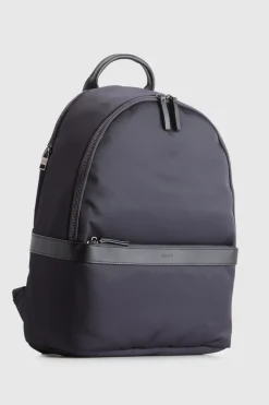 Finn Nylon/Leather Trim Backpack