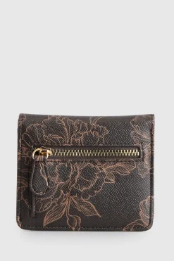 Floral Press Stud Wallet
