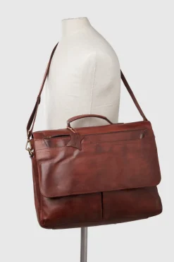 Flynn Leather Briefcase