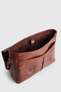Flynn Leather Briefcase