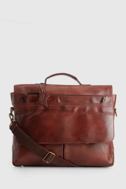 Flynn Leather Briefcase