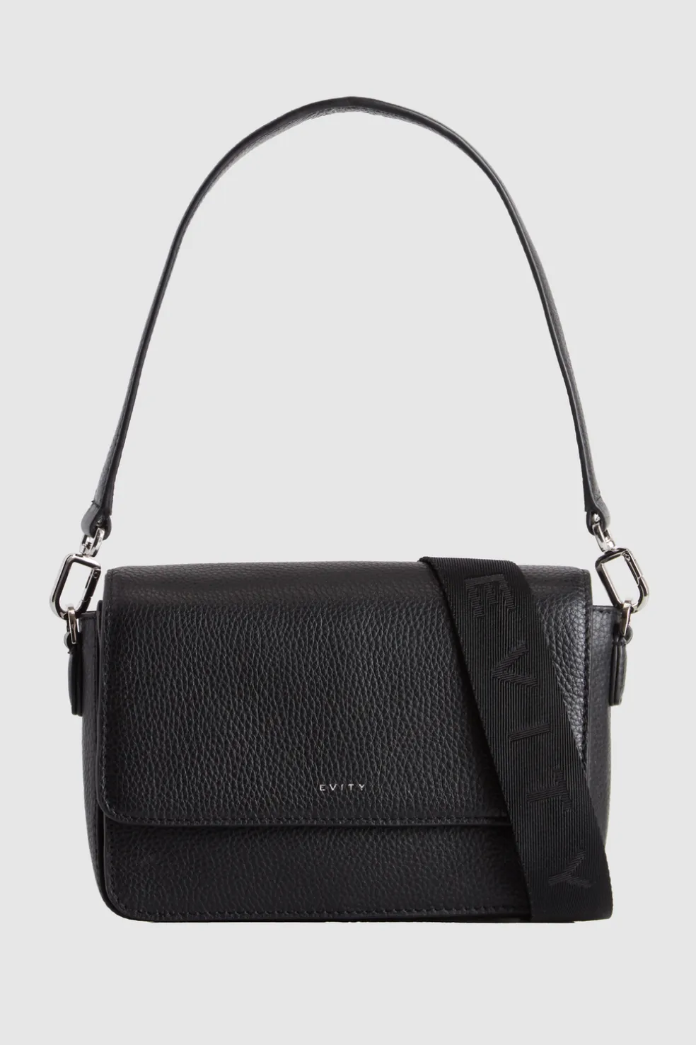 Grace Leather Flap Crossbody Bag