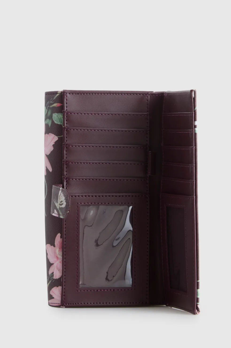 Iris Floral Large Wallet