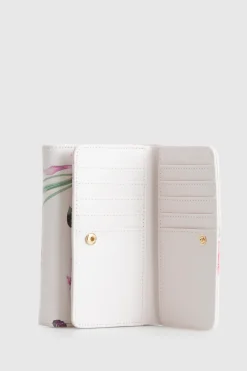 Iris Floral Trifold Wallet