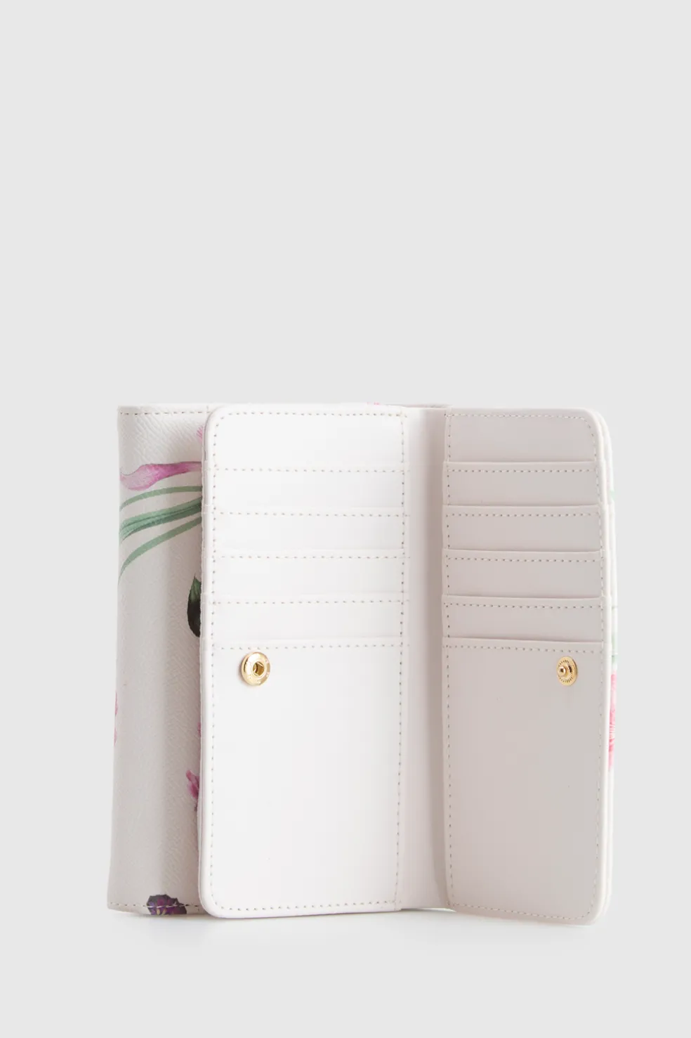 Iris Floral Trifold Wallet