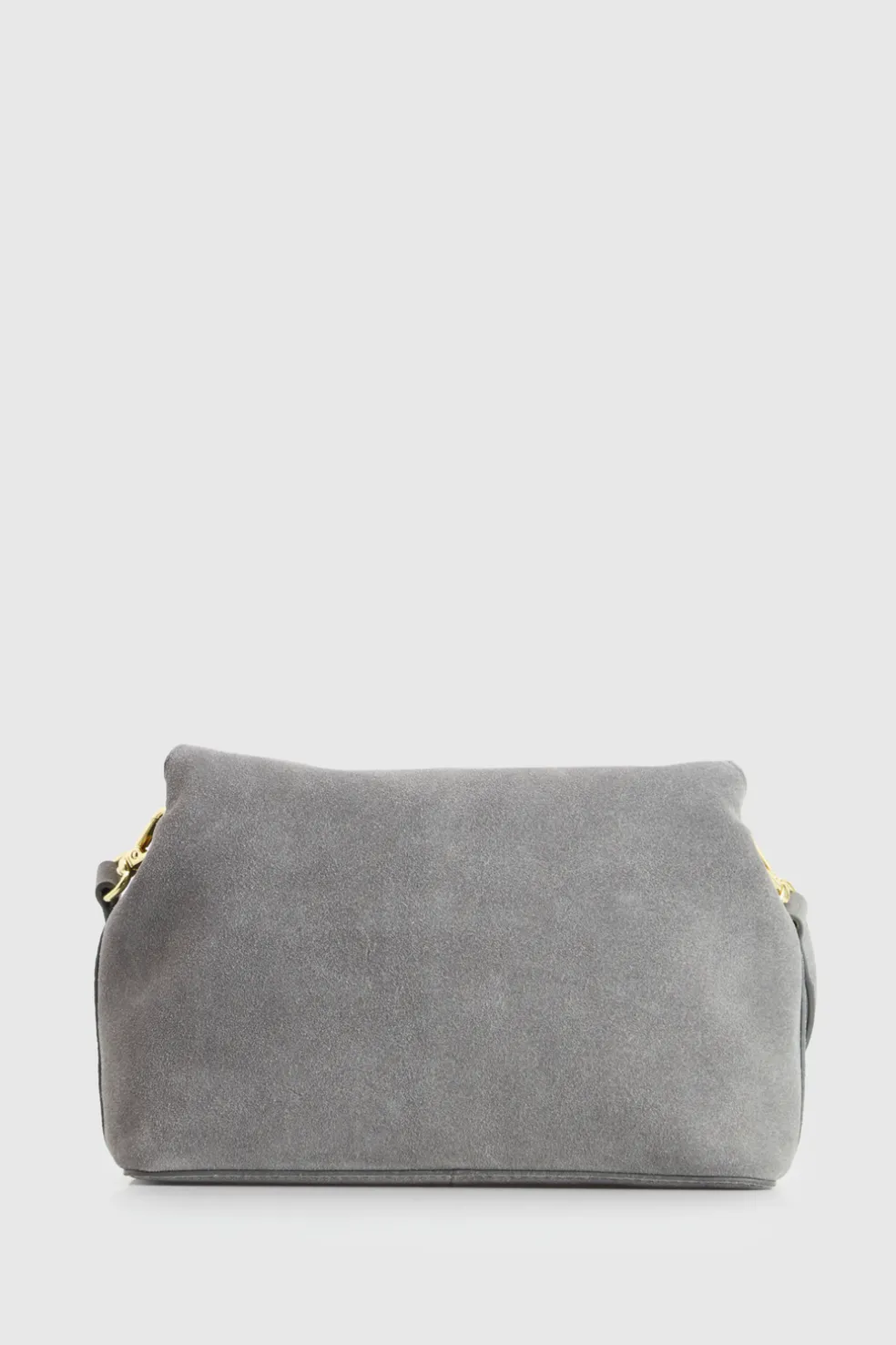 Iris Suede Leather Shoulder Bag
