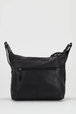 Isla Leather Braided Crossbody Bag