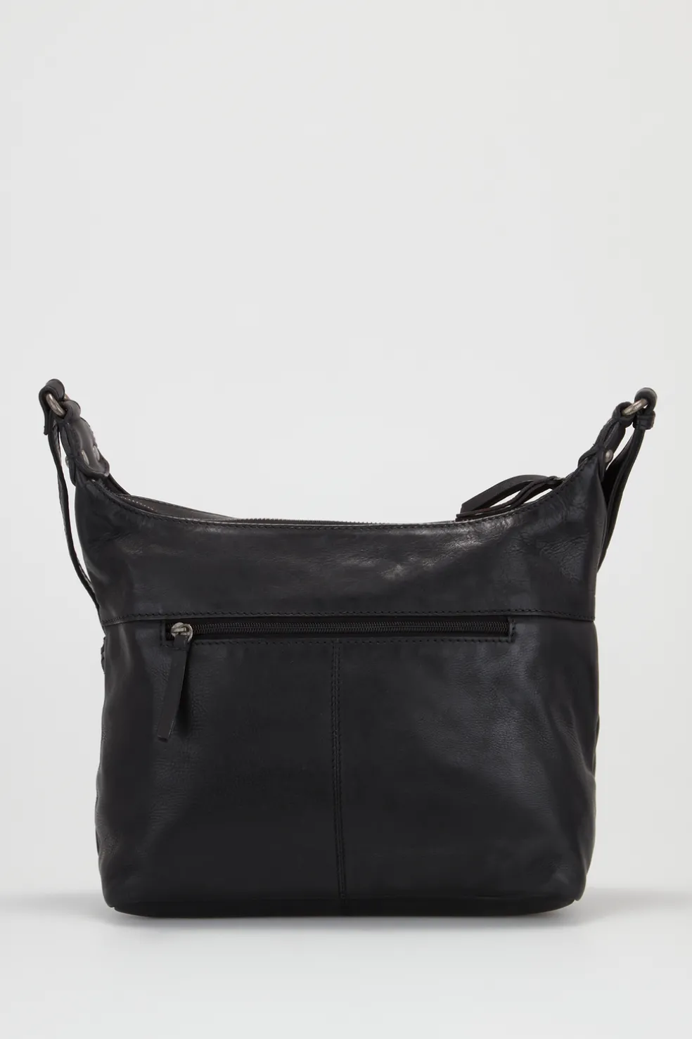 Isla Leather Braided Crossbody Bag