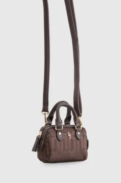 Jacquard Micro Crossbody Bag