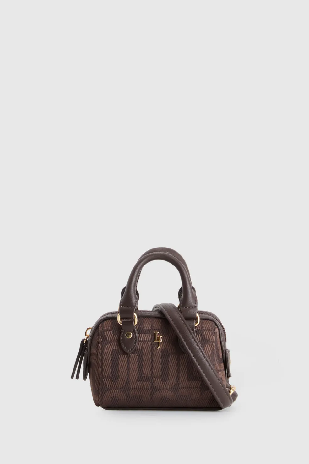 Jacquard Micro Crossbody Bag