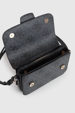 Janie Logo Flap Shoulder Bag