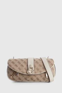 Jessa Logo Flap Crossbody Bag