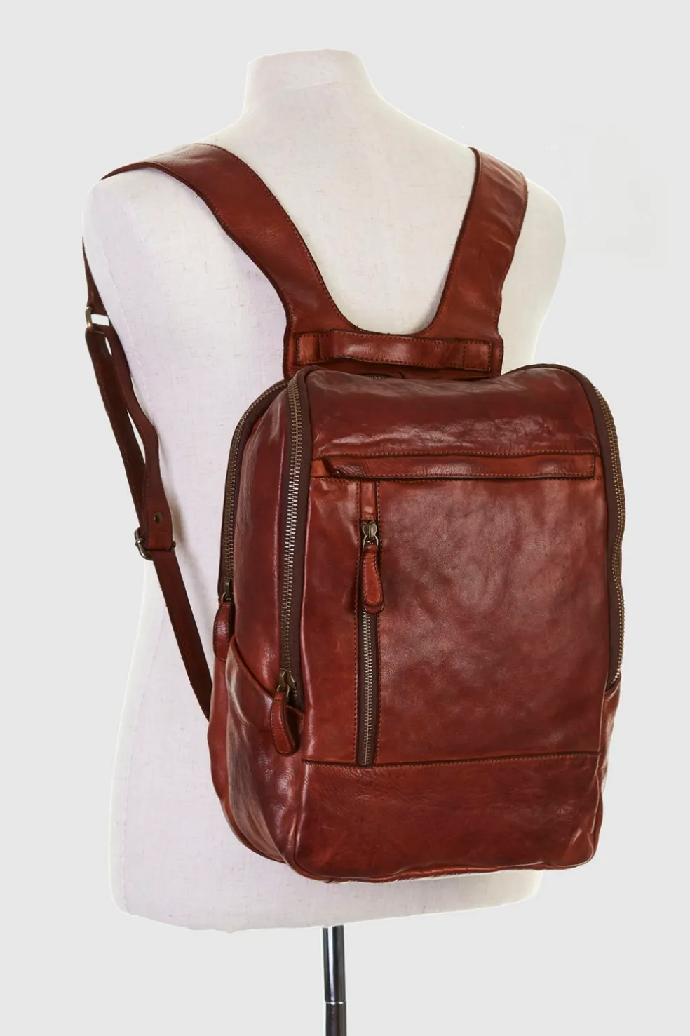 Kingsley Leather Large Backpack
