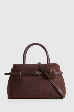 Lana Suede Small Tote Bag