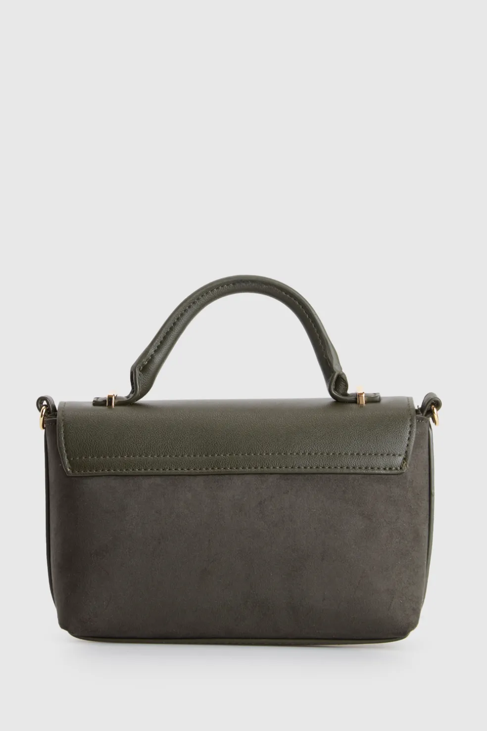 Lana Suede Top Handle Bag