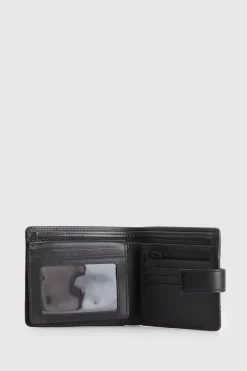 Leather Tab Wallet