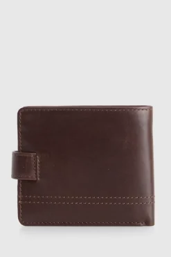 Leather Tab Wallet