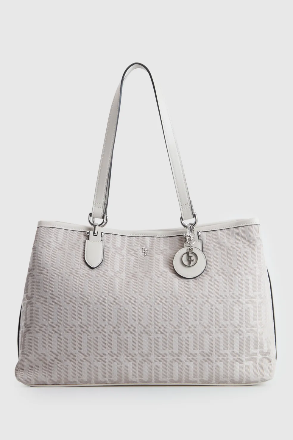 Logo Jacquard Tote Bag