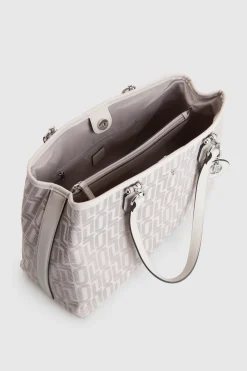 Logo Jacquard Tote Bag