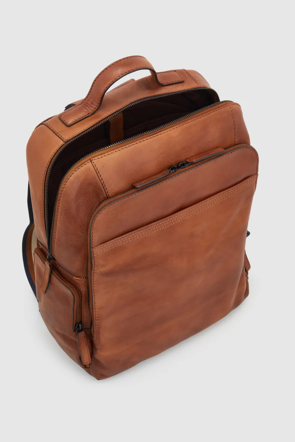 Lucas Leather Large Backpack