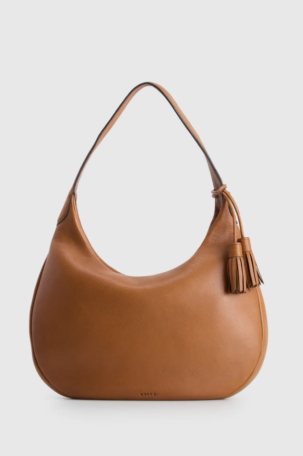 Maisy Leather Tassel Shoulder Bag