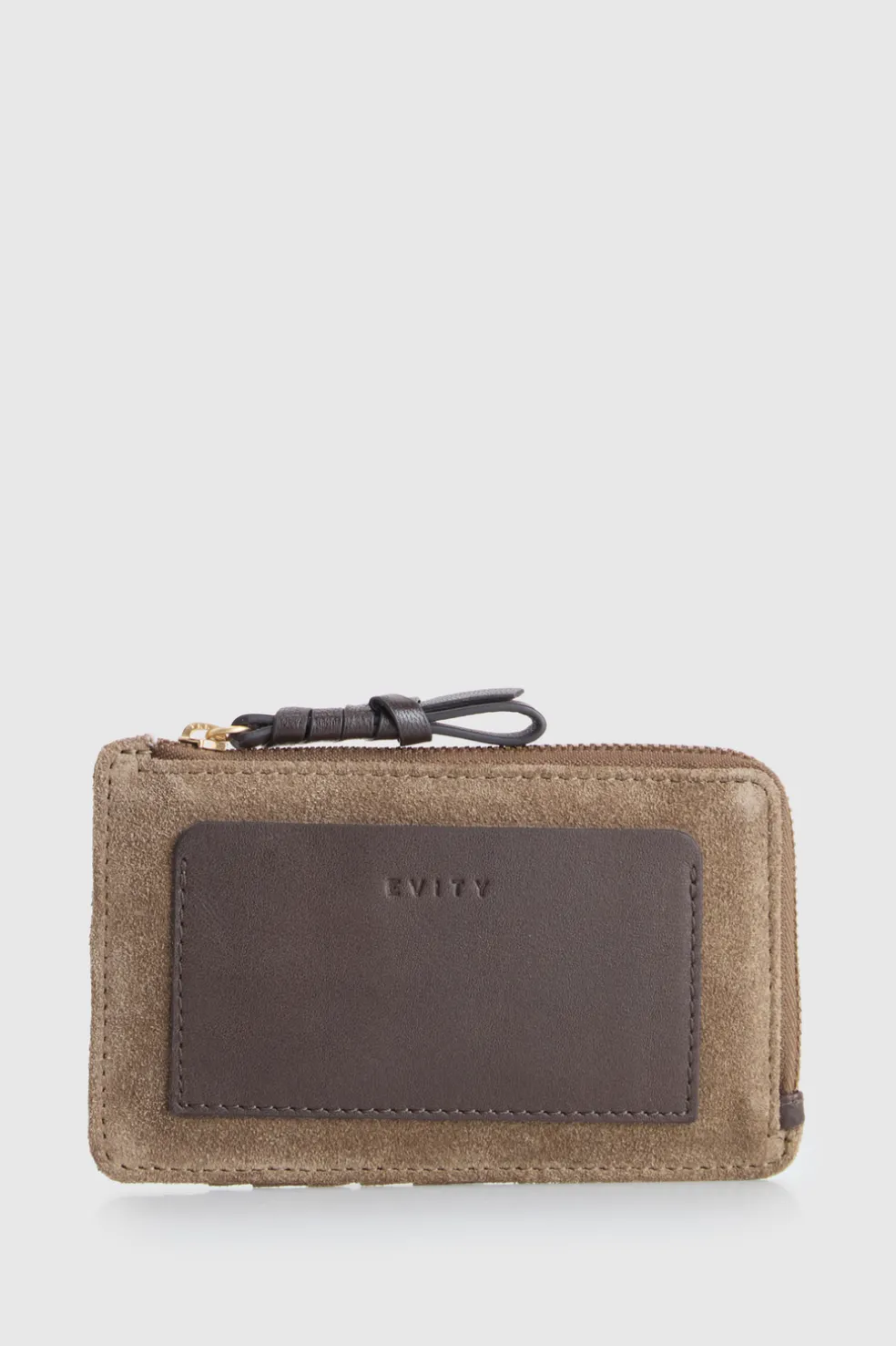 Malia Suede Card Holder Wallet