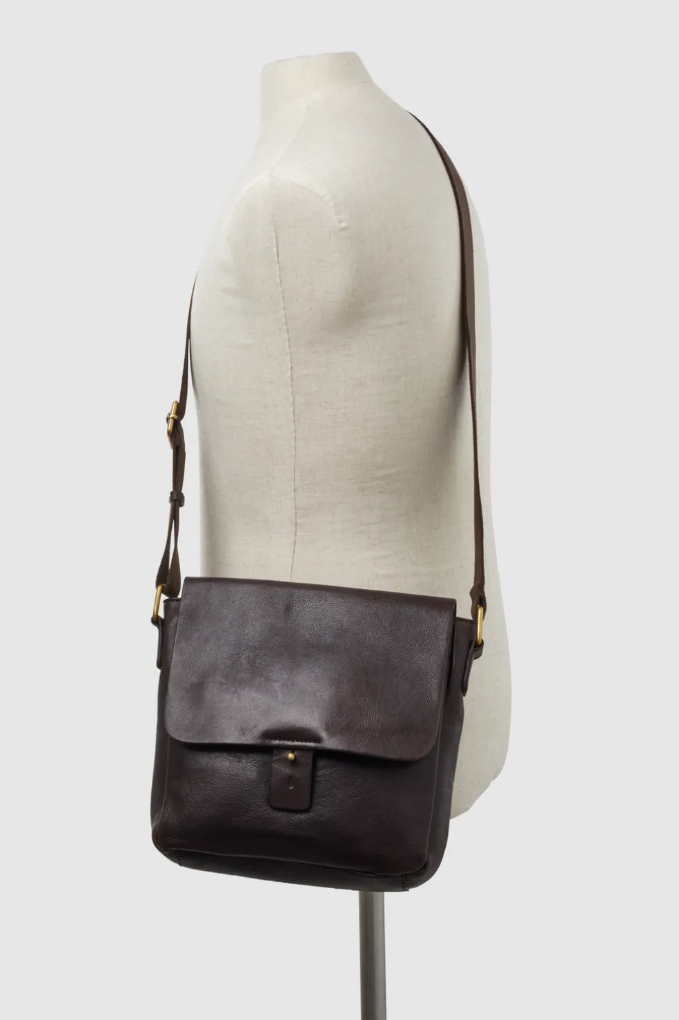 Marcus Leather NS Satchel