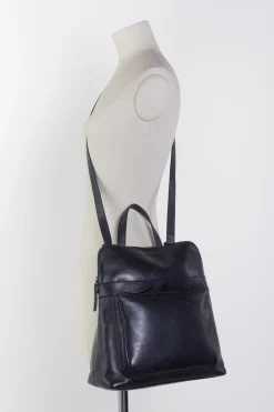 Maya Leather Convertible Backpack